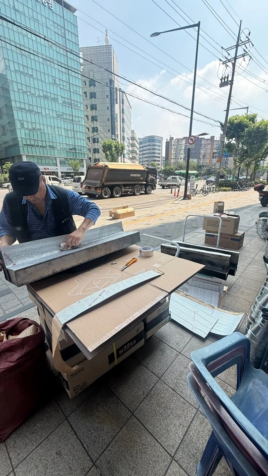 인천 환기장치 급배기덕트시공 현장사진