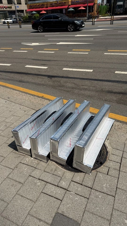광명 급배기덕트시공 현장사진