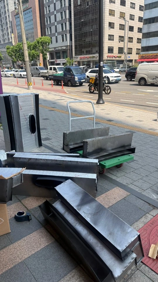의정부 급배기덕트시공 현장사진
